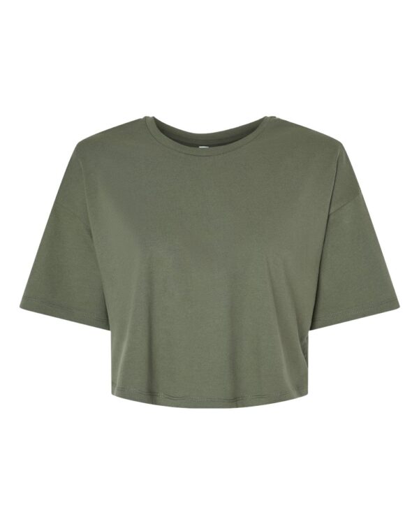 Classic Mid-Length Cotton Tee - Image 5